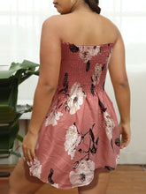 Robe courte fleurie Sabine